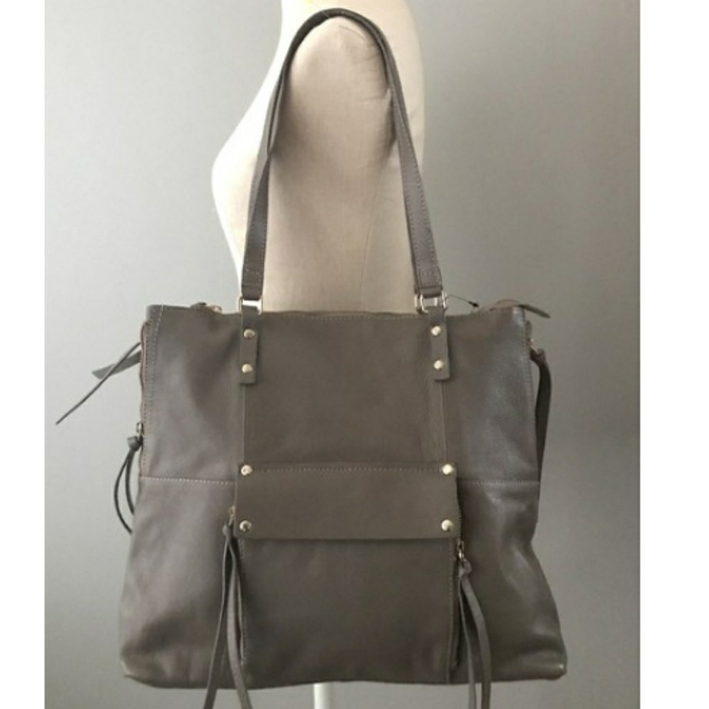 KOOBA Genuine Leather Tote Handbag